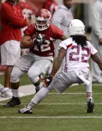 Stephen Houston will enter the 2013 campaign sixth on Indiana's career lists with 20 rushing touchdowns and seventh with 24 total touchdowns.