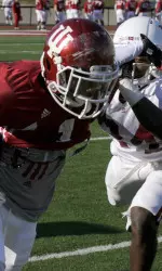 Just five practice remain before the Cream & Crimson Spring Game at 4 p.m. on Saturday, April 13.