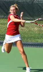No. 90 Katie Klyczek clinched the match with her win at number two singles.