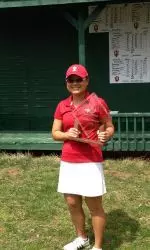 Sophomore Elizabth Tong picked up her third individual medalist honor of the year on Sunday at the Indiana Invitational.