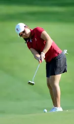 Sophomore Elizabeth Tong is the Big Ten Golfer of the Week after winning the 2013 Indiana Invitational.