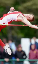 Derek Drouin is a seven-time Big Ten Champion, the first in IU history.