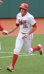 Dustin DeMuth extended his hitting streak to 10 games by parking another homerun