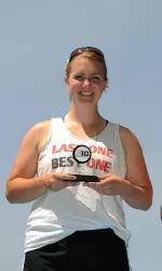 Senior Madelyn Shields, First Team All-Big Ten honoree.