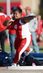 Kyla Buckley placed eighth, punching her ticket to the NCAA Championships in the shot put.