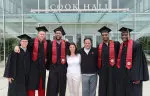 Indiana's Class of 2013 with Tom and Joani Crean.