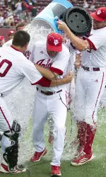 Post-game water bucket dousing