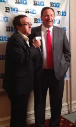 Head coach Kevin Wilson talks with ESPN.com