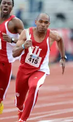 Chris Vaughn is one of 11 IU men who were named USTFCCCA All-Academic Honorees