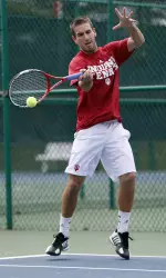 Isade Juneau won 6-0, 6-2 in his first match at the World University Games.