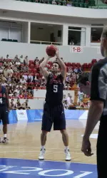 Senior Will Sheehey is one of two Hoosiers spending part of the summer playing with USA Basketball in the World University Games in Russia.