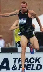 De'Sean Turner clocked a time of 8:28.44, taking fifth in his heat of the steeplechase.