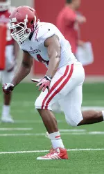 Junior linebacker Flo Hardin had 48 tackles last season.