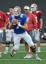 Nate Sudfeld earned honorable mention BTN.com All-Big Ten Freshman team honors last season.