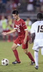 Senior A.J. Corrado and the Hoosiers look to snap a three-match skid as they face Bakersfield Friday night at Armstrong Stadium.
