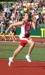 Derek Drouin ended his 2013 season with a Francophone Games title