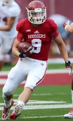 Fifth-year senior tight end Ted Bolser, junior linebacker David Cooper, fifth-year senior safety Greg Heban (above) and junior wide receiver Cody Latimer will serve as game captains when the Hoosiers host Navy at 6 p.m. on Saturday.