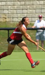 Karen Lorite (16) had a pair of goals for the Hoosiers