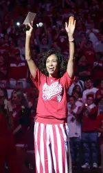 A 1995 graduate of Indiana University and one of ESPN's most versatile on-air personalities, will serve as emcee for Hoosier Hysteria this Saturday.