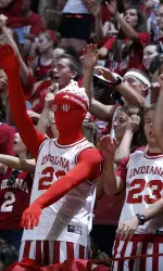 Hoosier Hysteria is this Saturday at 6 p.m. Doors open at 5 p.m.