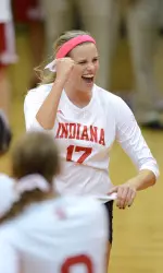 The Hoosiers will host senior night on Saturday and honor Morgan Leach.