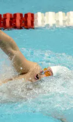 Senior Eric Ress picks up his third career Big Ten Swimmer of the Week award.