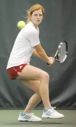 Mary Beth King picked up a singles win on Saturday against Butler.