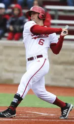 Junior first baseman Sam Travis went 4-for-5 with two RBI and one run scored in IU's third ranked victory this season.