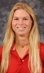 Sophomore Camille Chevalier leads the Hoosiers after two rounds of the Briar's Creek Invitational.