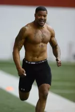 Wide receiver Cody Latimer wowed scouts with a 4.38 time in the 40-yard dash.