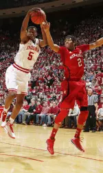 Troy Williams scored 18 points versus Nebraska