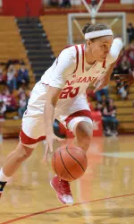 Alexis Gassion led IU with 12 points in the loss.