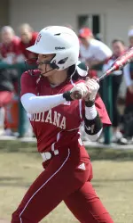 Breanna Saucedo tied single-game career-high marks in hits (4) and assists (7)