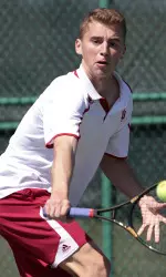 Chris Essick won singles matches against Wisconsin and Minnesota last week.
