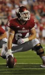 Fifth-year senior center Collin Rahrig earned a spot on the Rimington Trophy's Spring Watch List.