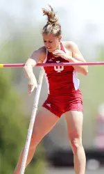 Ahbe's mark is the sixth best in the NCAA this season.