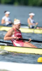 Junior All-American Meradith Dickensheets