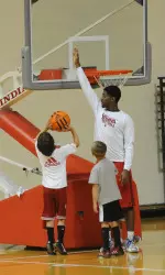 Robert Johnson "protecting the rim"