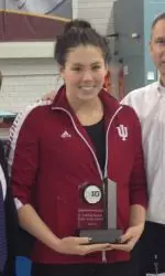 Brooklynn Sndograss has advanced to the final of the 50-meter backstroke at the 2014 Commonwealth Games.