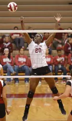 Nwaeze led the Hoosiers with 98 blocks last season.