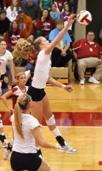 Ashley Benson was a 2X All-American at IU.