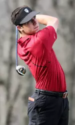 Nicholas Grubnich matched his career-low round of 69 on Sunday