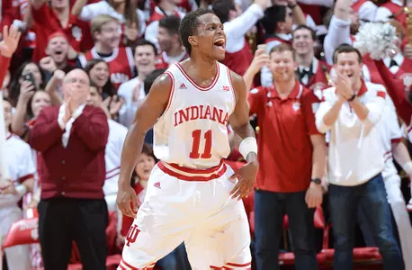 Yogi Ferrell Celebrating vs. Maryland