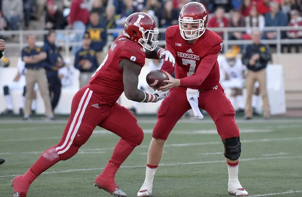 Nate Sudfeld and Jordan Howard