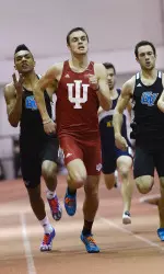 Kuhn ran the third fastest time in school history in the 800m last week.