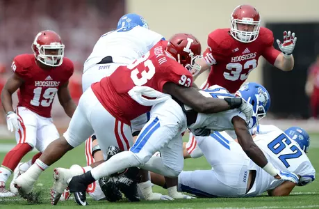 Tony Fields (19), Ralph Green III (93), Zack Shaw (33)