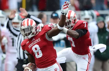 Donovan Clark (7), Tegray Scales (8) MSU 10/18/14