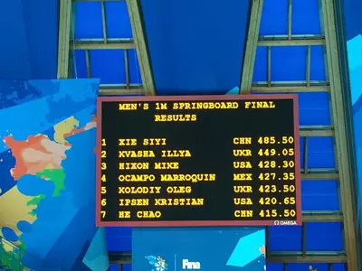Michael Hixon - 1M World Championships