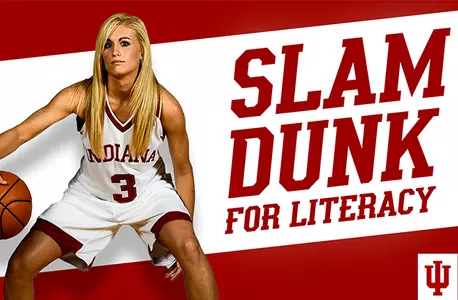 IUWBB Slam Dunk for Literacy Tyra