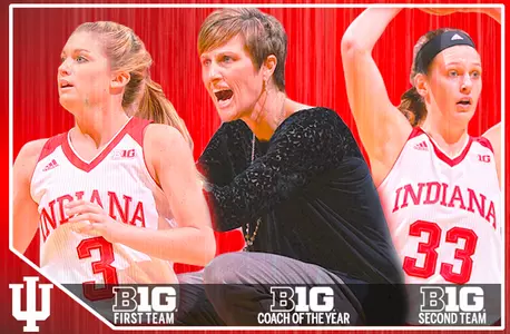 All-Big Ten Teri Moren Tyra Buss Amanda Cahill